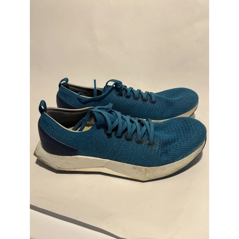 Allbirds Mens Tree Flyer 2 Shoes Sz 12 Blue Athletic Low Top Lace Up Sneakers